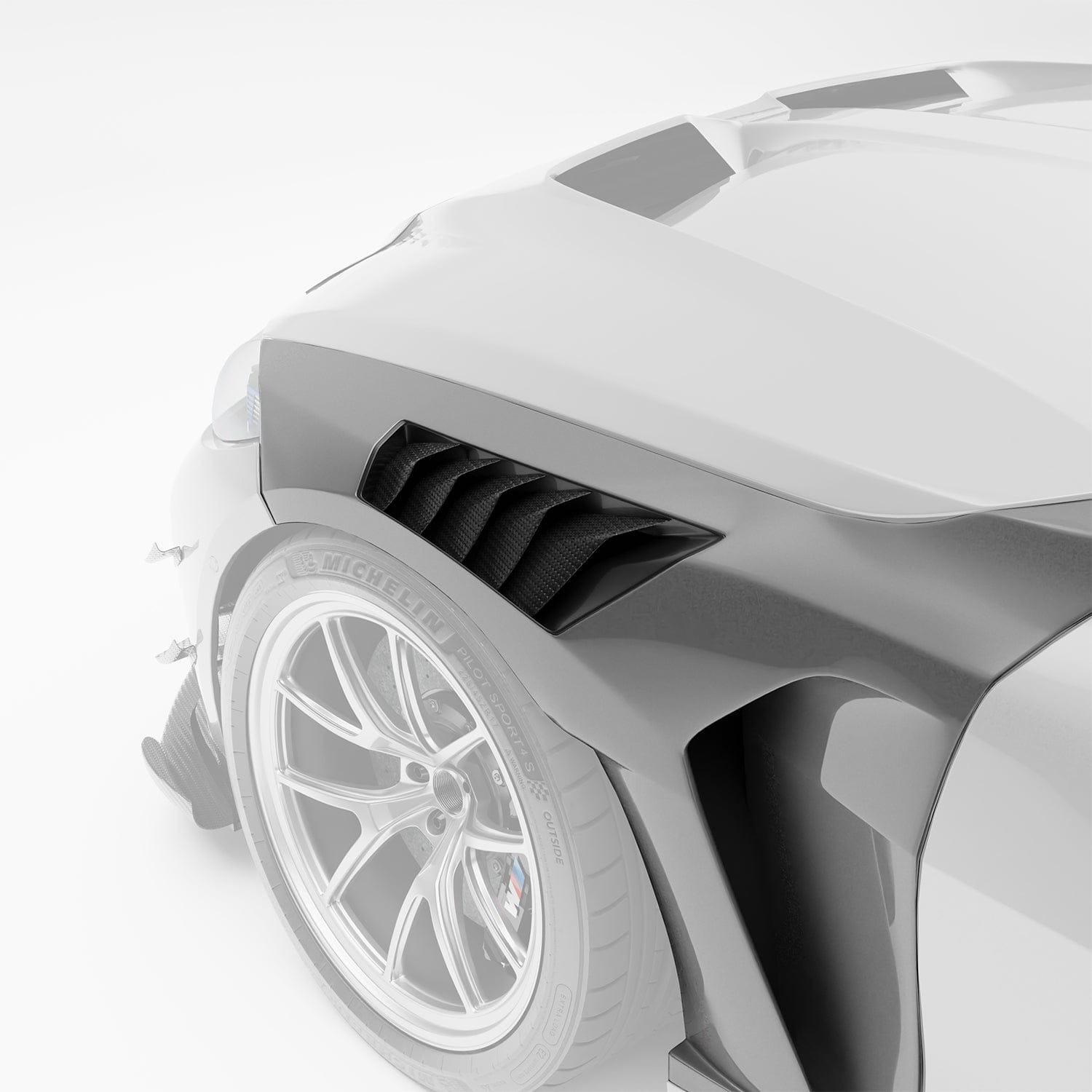 Revozport Fender BMW M4 G82 Carbon Fiber Front Fenders Replacement