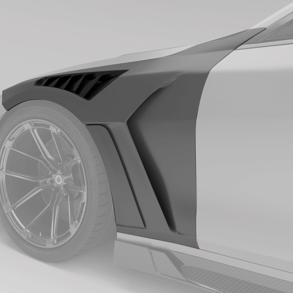 Revozport Fender BMW M4 G82 Carbon Fiber Side Fenders