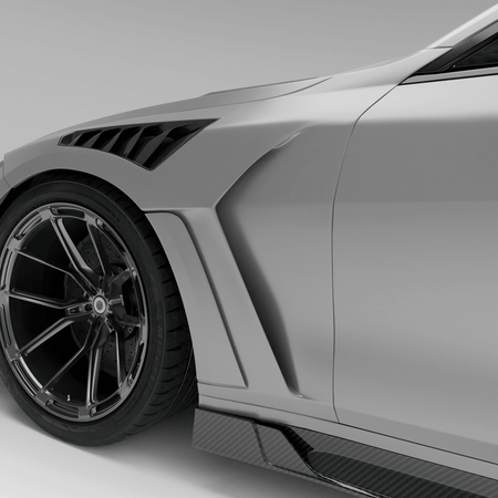 Revozport Fender BMW M4 G82 Carbon Fiber Side Fenders