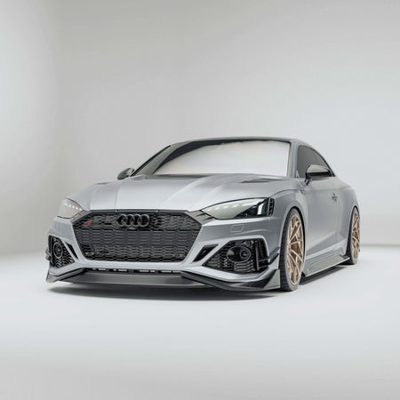 Revozport Front Lip Audi RS5 B9.5 Coupe Carbon Fiber Front Lip