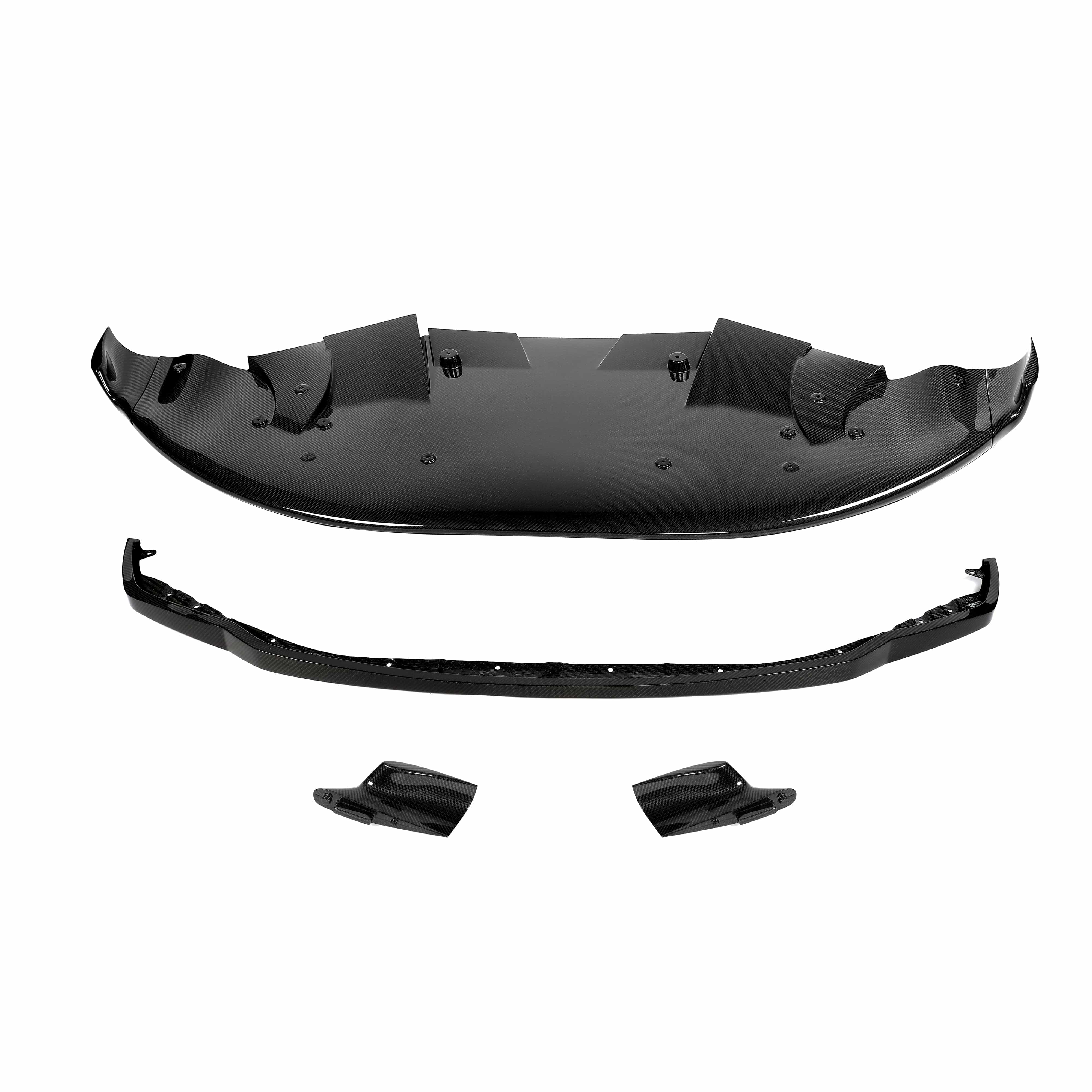 Revozport Front Lip BMW M3 G80 Carbon Fiber Aero Splitter & Air Dam