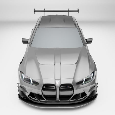 Revozport Front Lip BMW M3 G80 Carbon Fiber Aero Splitter & Air Dam
