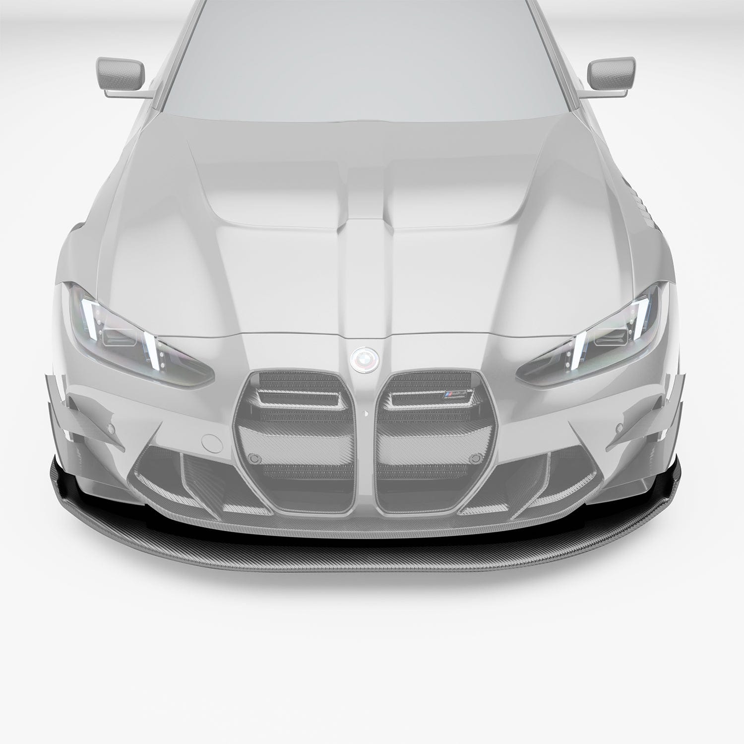 Revozport Front Lip BMW M3 G80 Carbon Fiber Aero Splitter & Air Dam