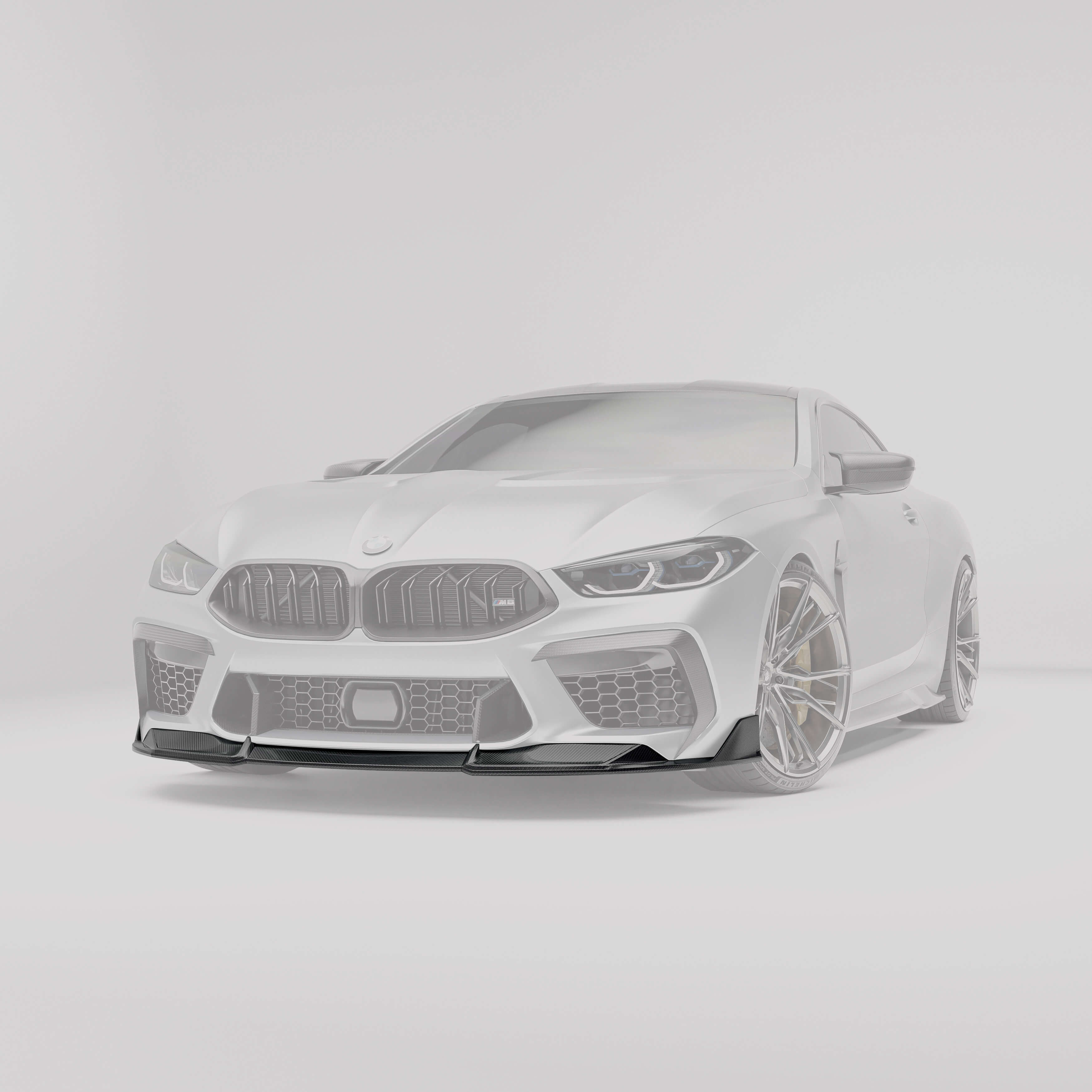 Revozport Front Lip BMW M8 F91 F92 F93 Carbon Fiber Front Lip
