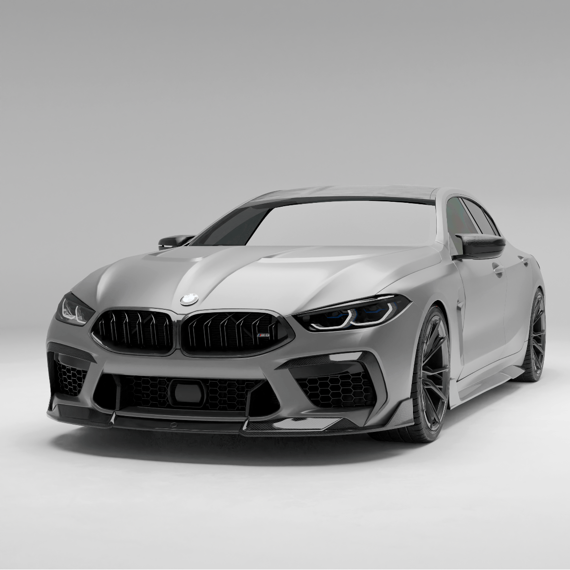 Revozport Front Lip BMW M8 F93 Carbon Fiber Front Lip