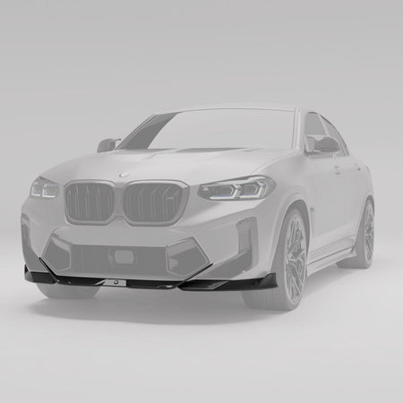 Revozport Front Lip BMW X4M F98 LCI Carbon Fiber Front Lip