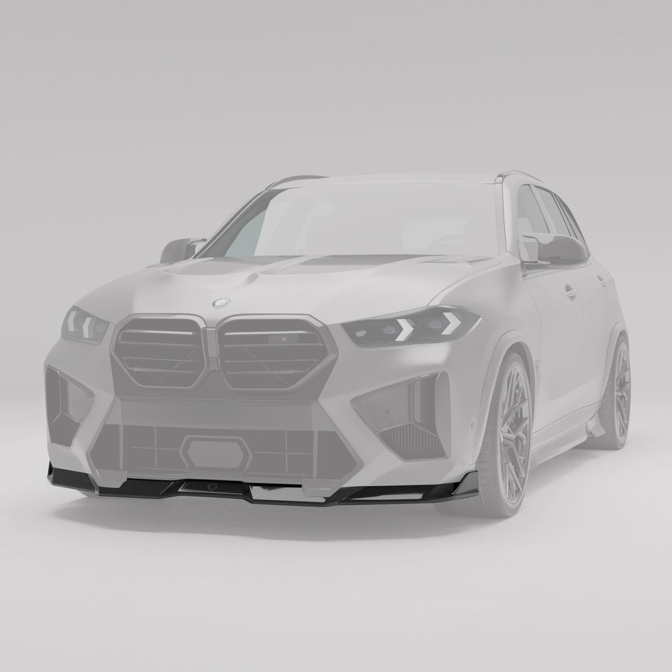Revozport Front Lip BMW X5M F95 LCI Carbon Fiber Front Lip