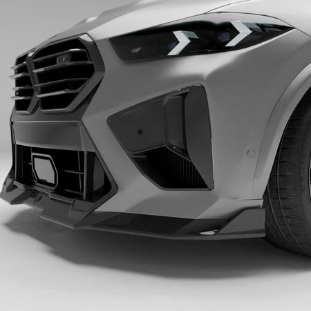 Revozport Front Lip BMW X5M F95 LCI Carbon Fiber Front Lip