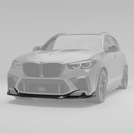 Revozport Front Lip BMW X5M F95 PRE LCI Carbon Fiber Front Lip