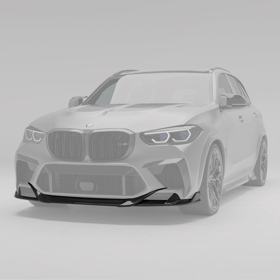 Revozport Front Lip BMW X5M F95 PRE LCI Carbon Fiber Front Lip