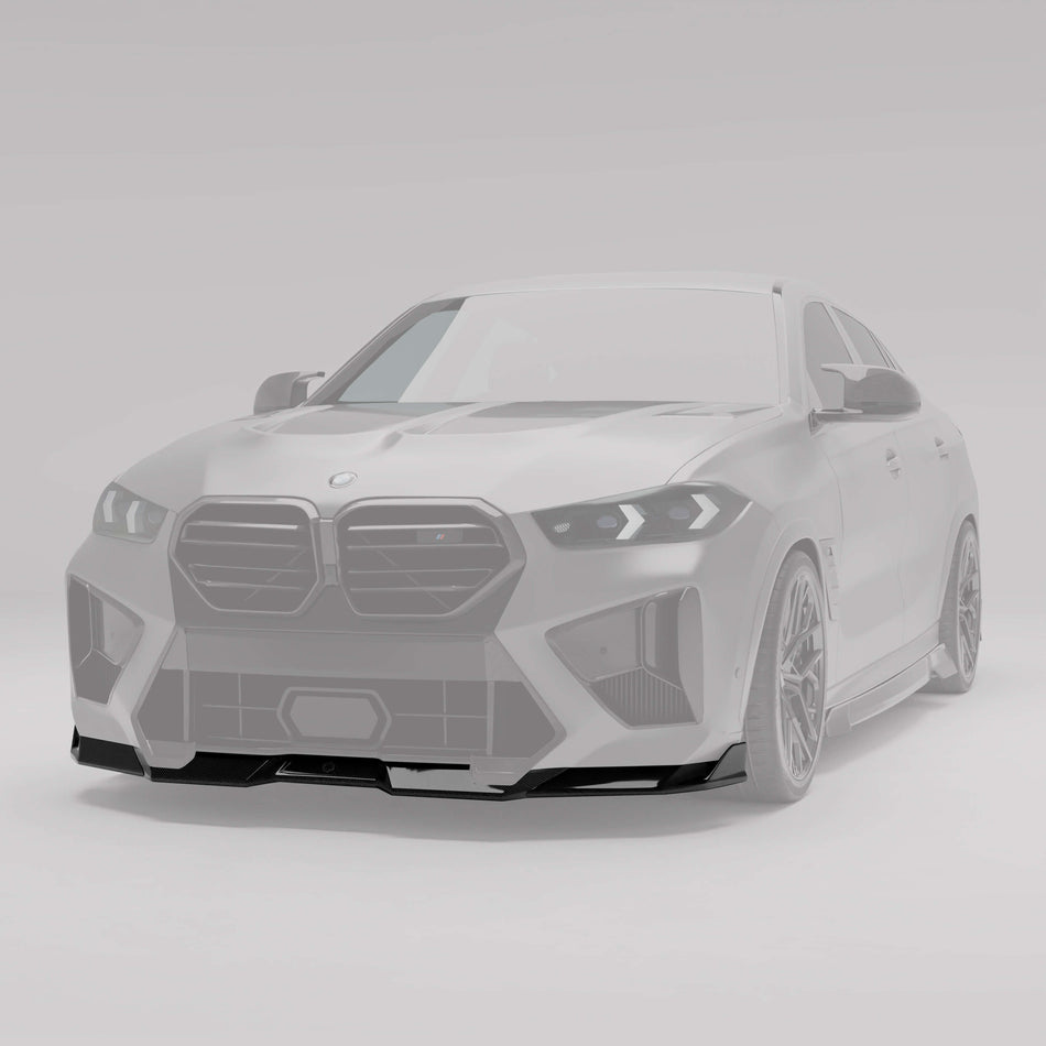 Revozport Front Lip BMW X6M F96 LCI Carbon Fiber Front Lip