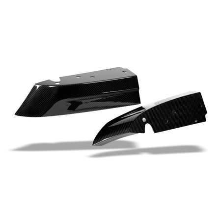 Revozport Front Lip BMW X6M F96 PRE LCI Carbon Fiber Rear Bumper Splitter