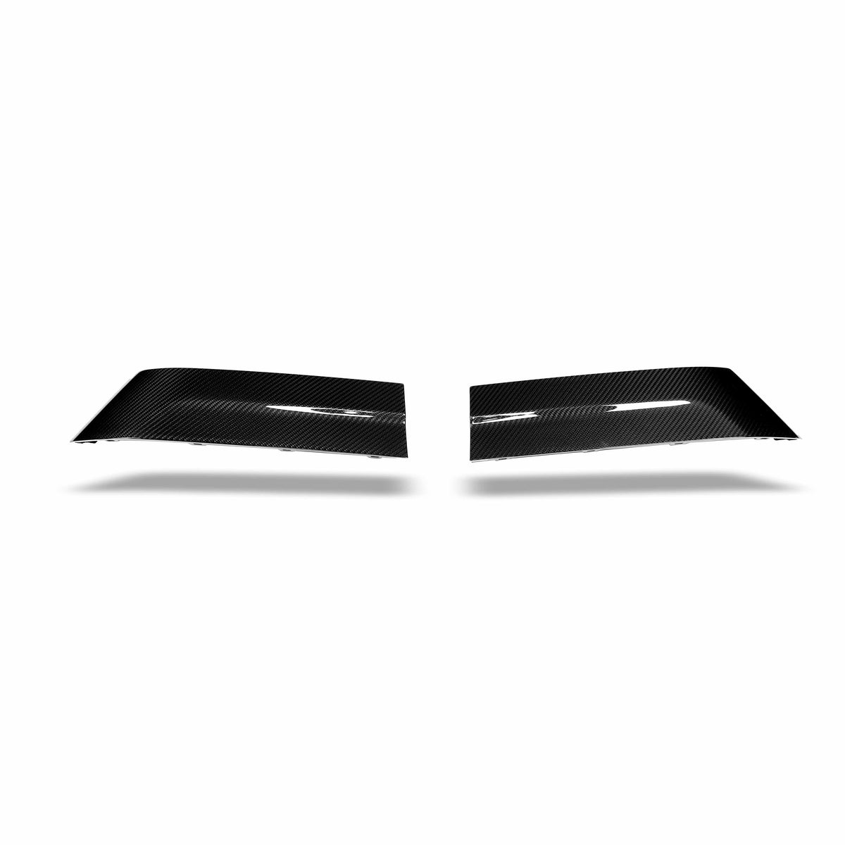 Revozport Front Lip BMW X6M F96 PRE LCI Carbon Fiber Rear Bumper Splitter