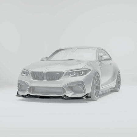 Revozport Front Lips / Splitters BMW M2 Competition F87 Carbon Front Lip
