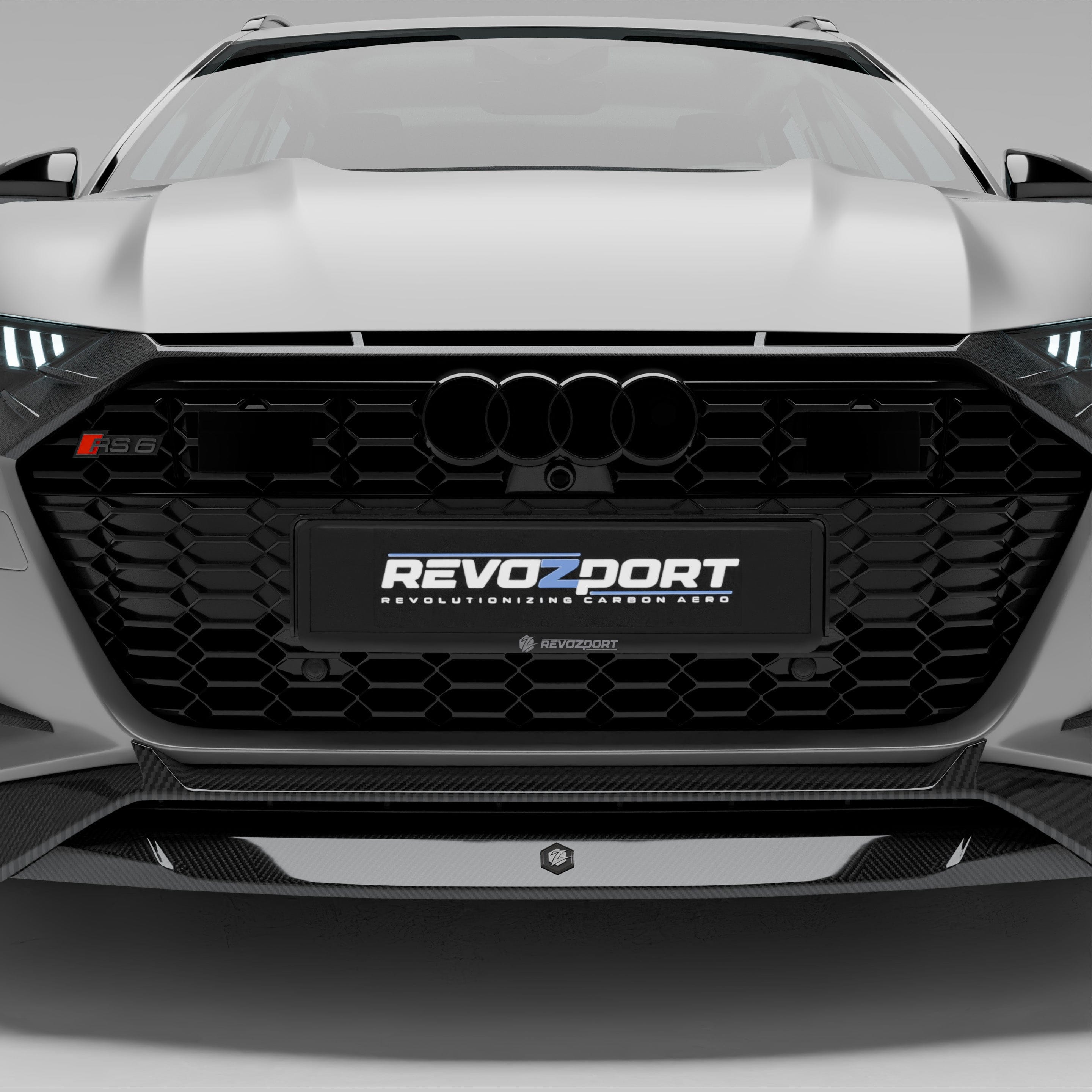 Revozport Grille Audi RS6 C8 Carbon Fiber Front Grill