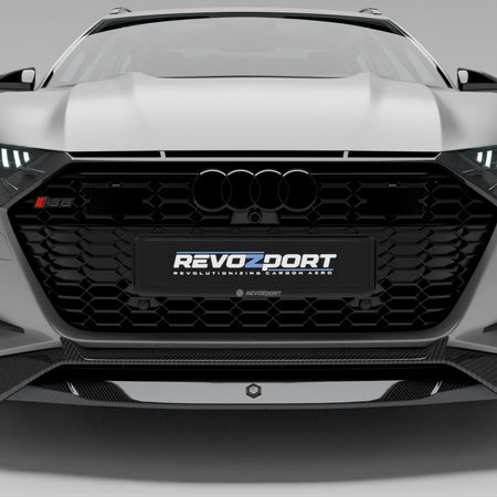 Revozport Grille Audi RS6 C8 Carbon Fiber Front Grill