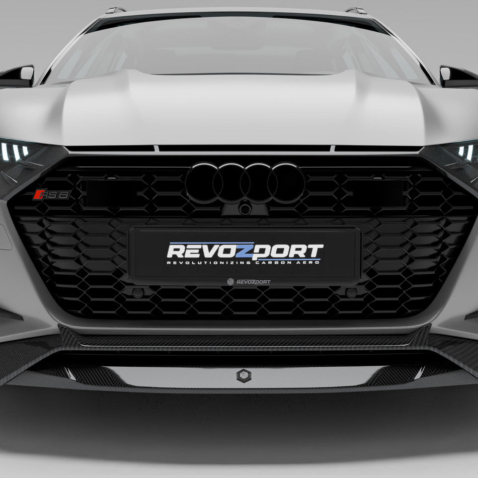 Revozport Grille Audi RS6 C8 Carbon Fiber Front Grill