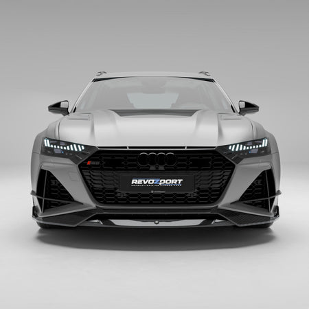 Revozport Grille Audi RS6 C8 Carbon Fiber Front Grill
