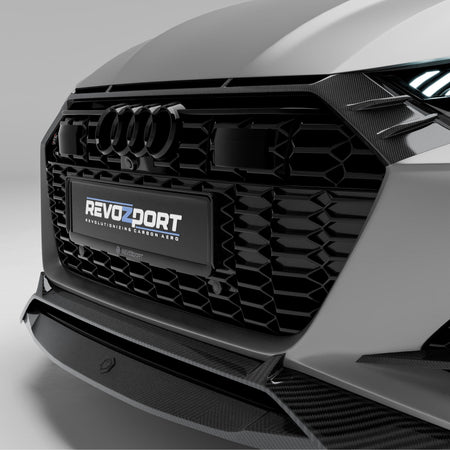 Revozport Grille Audi RS6 C8 Carbon Fiber Front Grill
