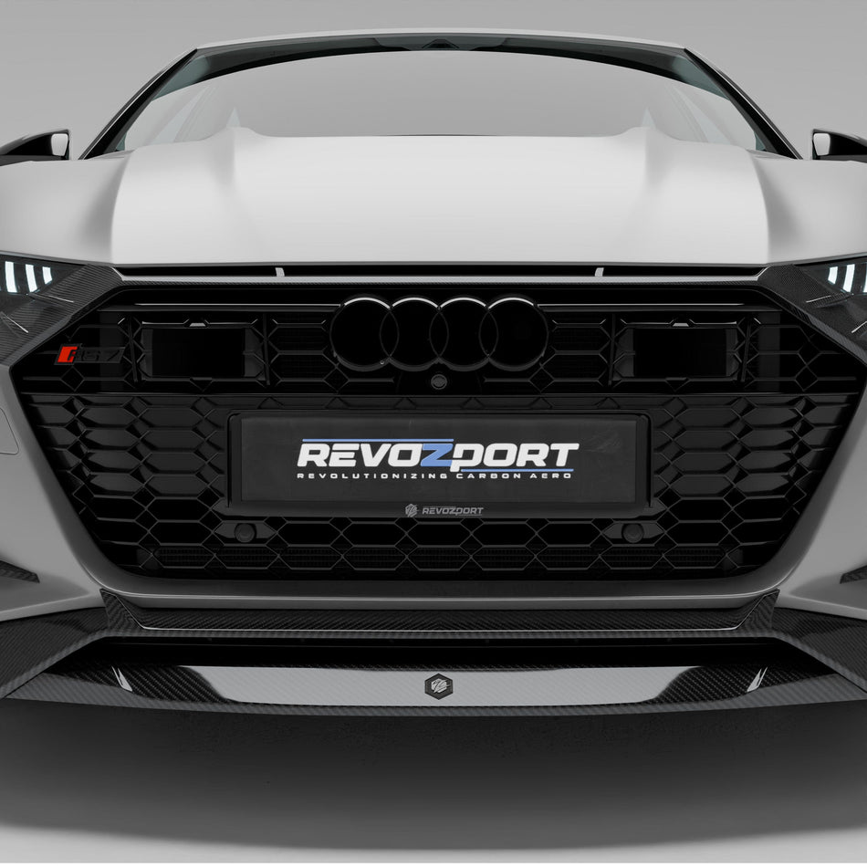Revozport Grille Audi RS7 C8 Sportback Carbon Fiber Front Grill