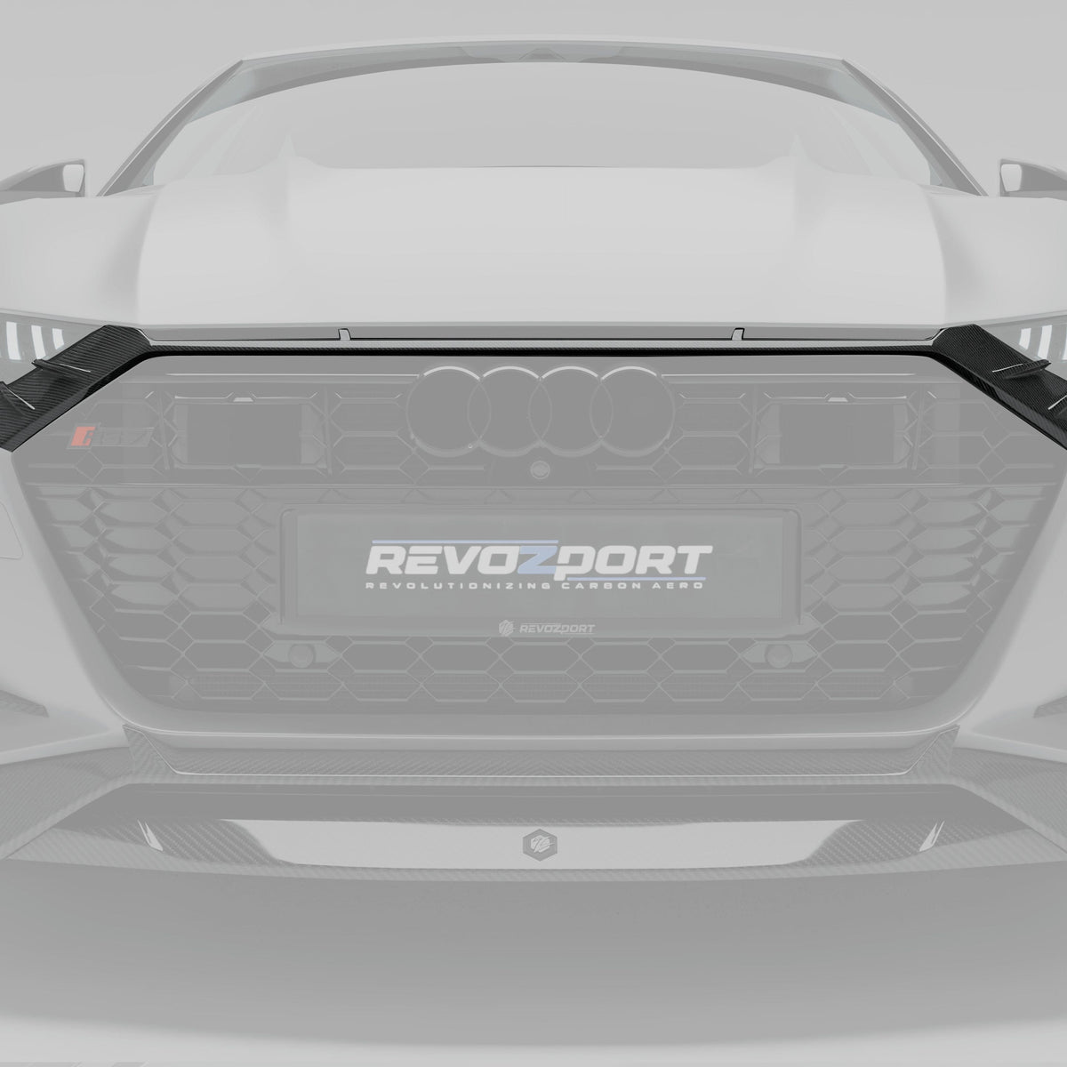 Revozport Grille Audi RS7 C8 Sportback Carbon Fiber Front Grill