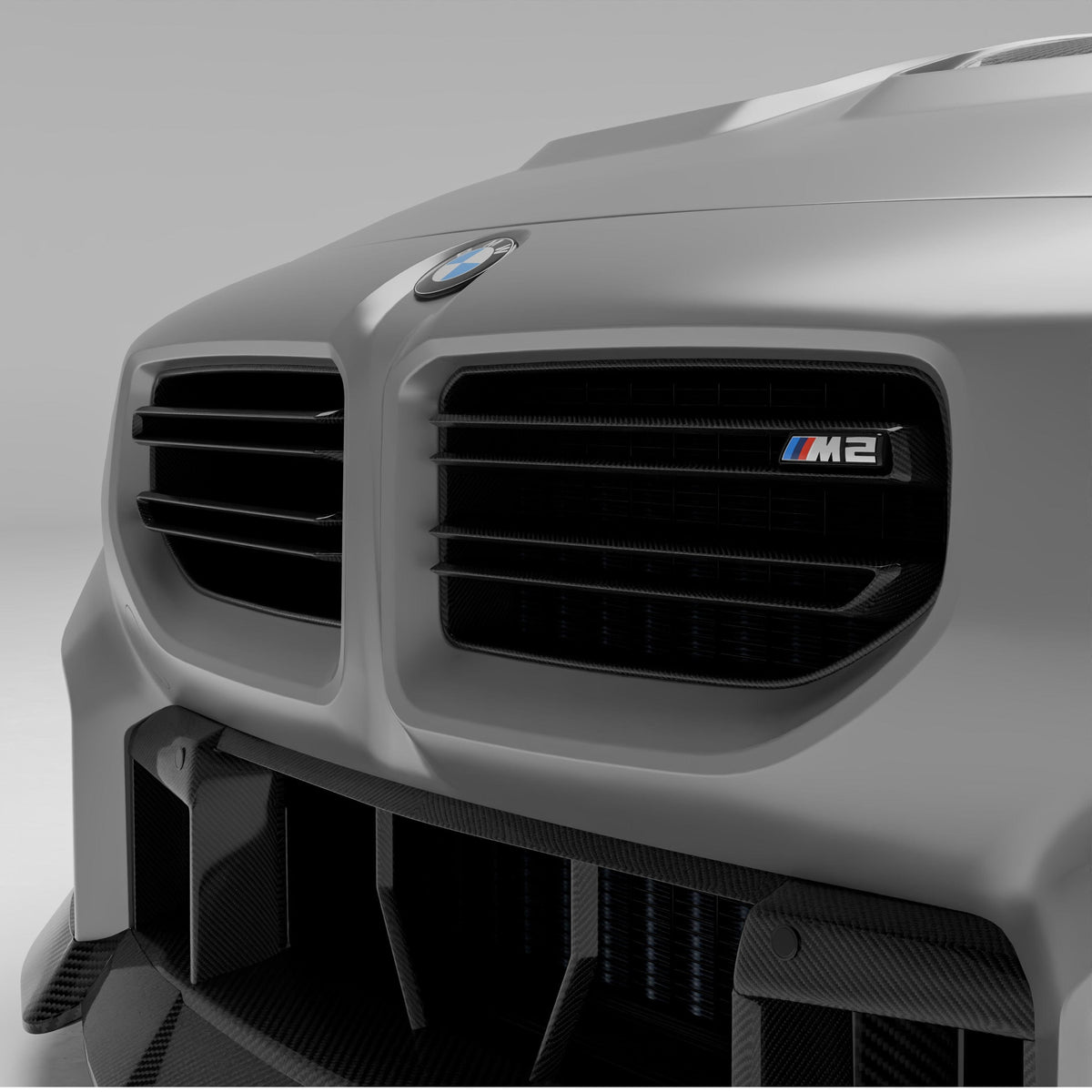 Revozport Grille BMW M2 G87 Carbon Fiber Front Grill