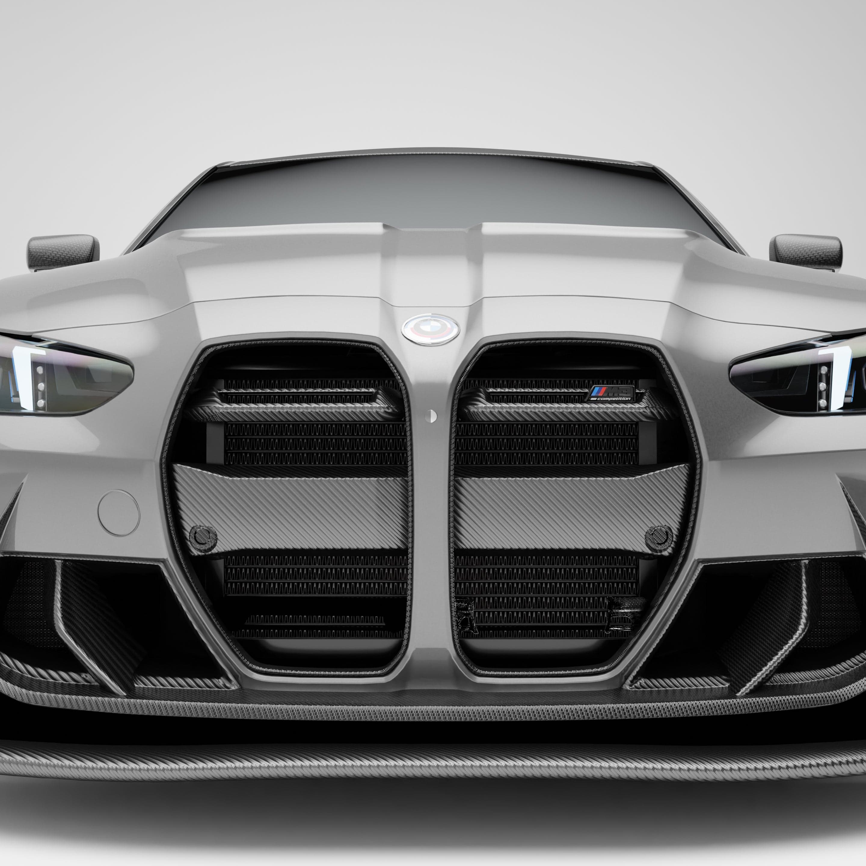 Revozport Grille BMW M3 G80 Carbon Fiber Aero Front Grill (with ACC)