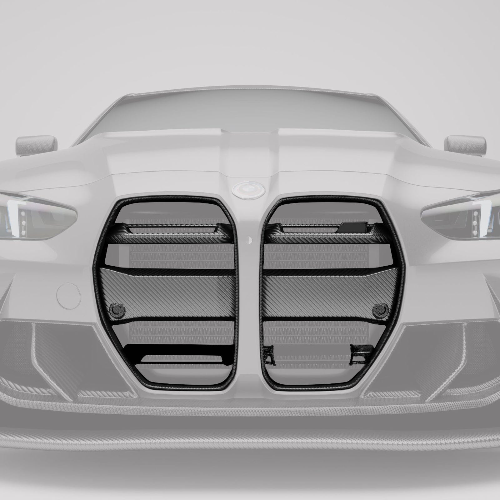 Revozport Grille BMW M3 G80 Carbon Fiber Aero Front Grill (with ACC)