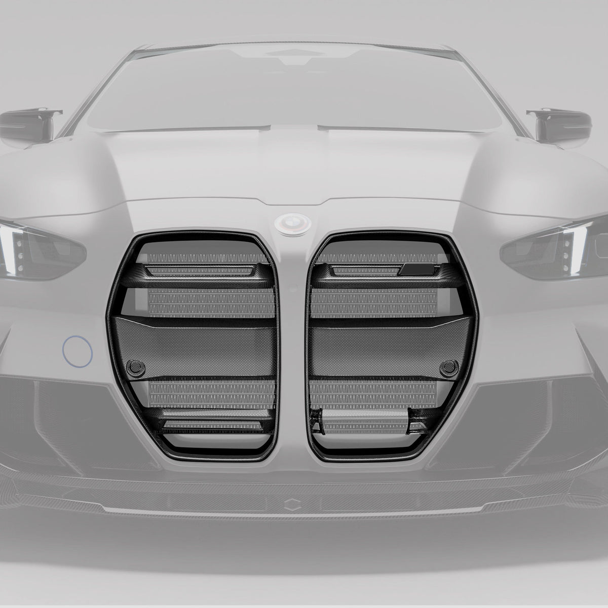 Revozport Grille BMW M3 G80 Carbon Fiber Front Grill (with ACC)