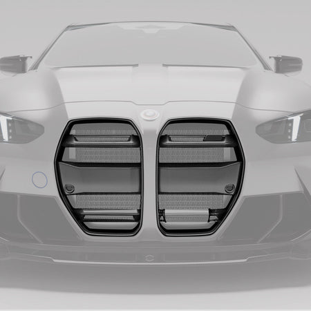 Revozport Grille BMW M3 G80 Carbon Fiber Front Grill (with ACC)