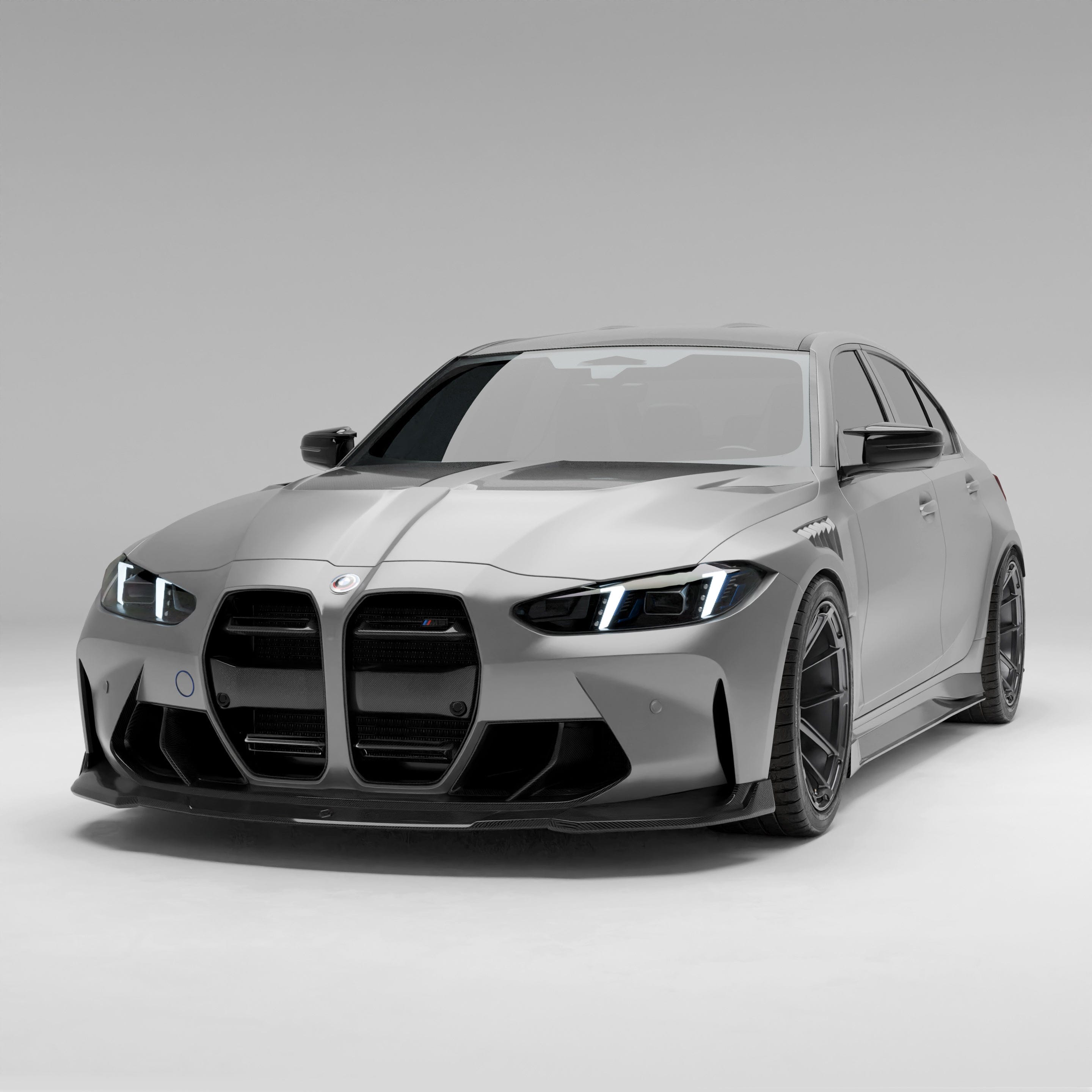 Revozport Grille BMW M3 G80 Carbon Fiber Front Grill (with ACC)