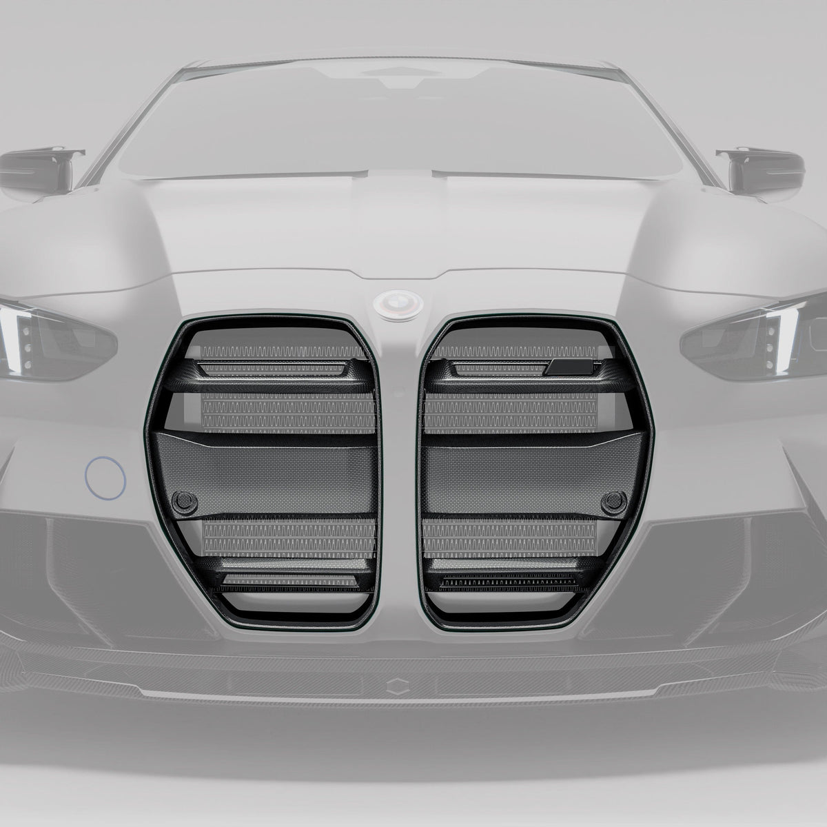 Revozport Grille BMW M3 G80 Carbon Fiber Front Grill (without ACC)