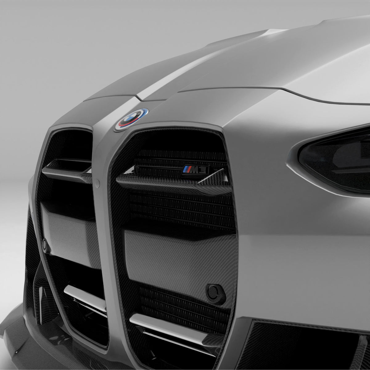 Revozport Grille BMW M3 G80 Carbon Fiber Front Grill (without ACC)