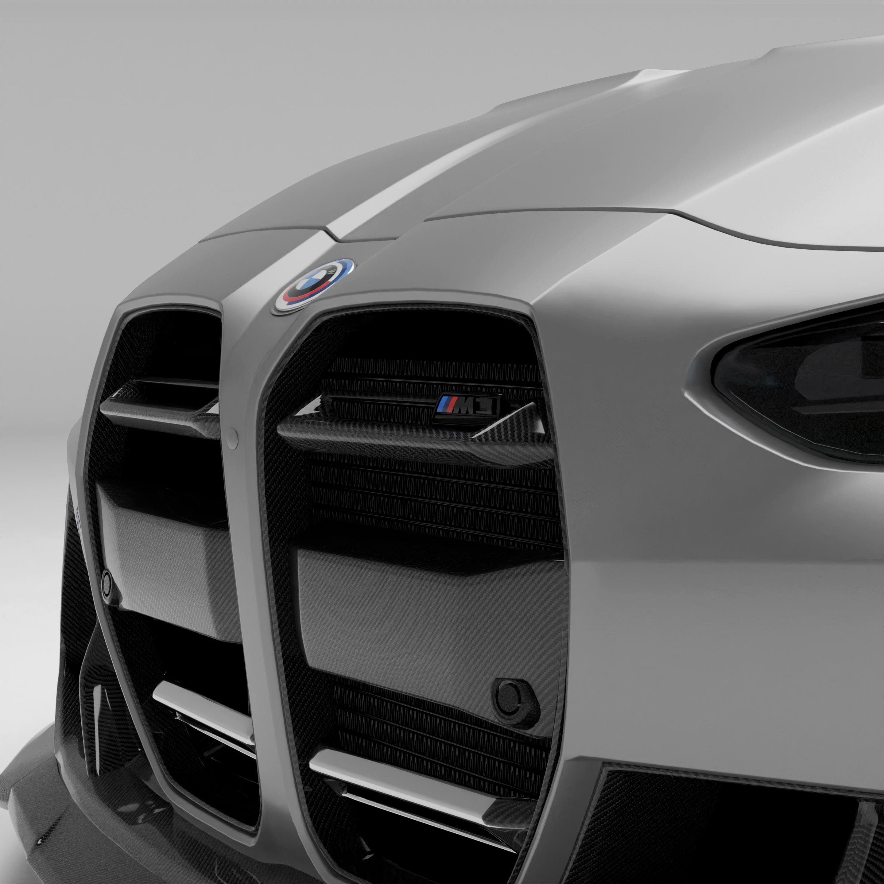 Revozport Grille BMW M3 G80 Carbon Fiber Front Grill (without ACC)