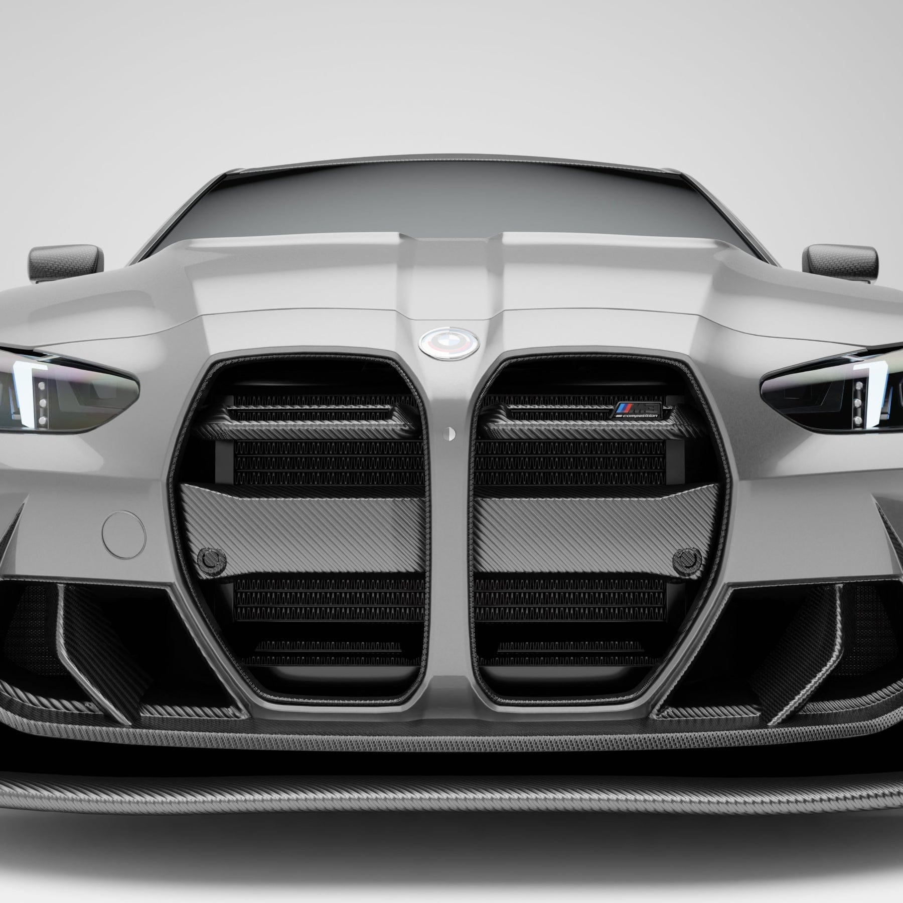 Revozport Grille BMW M3 G80 Carbon Fiber Race Front Grill (without ACC)