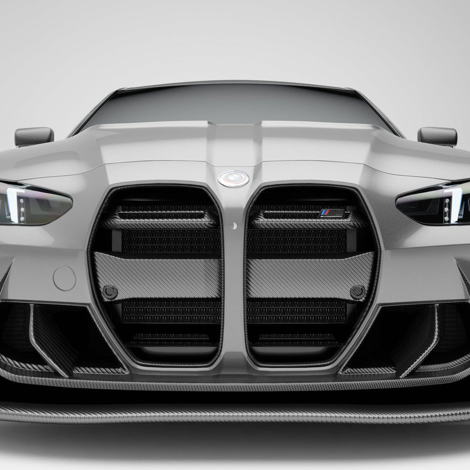 Revozport Grille BMW M3 G80 Carbon Fiber Race Front Grill (without ACC)