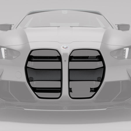 Revozport Grille BMW M4 G82 Carbon Fiber Front Grill（with ACC）