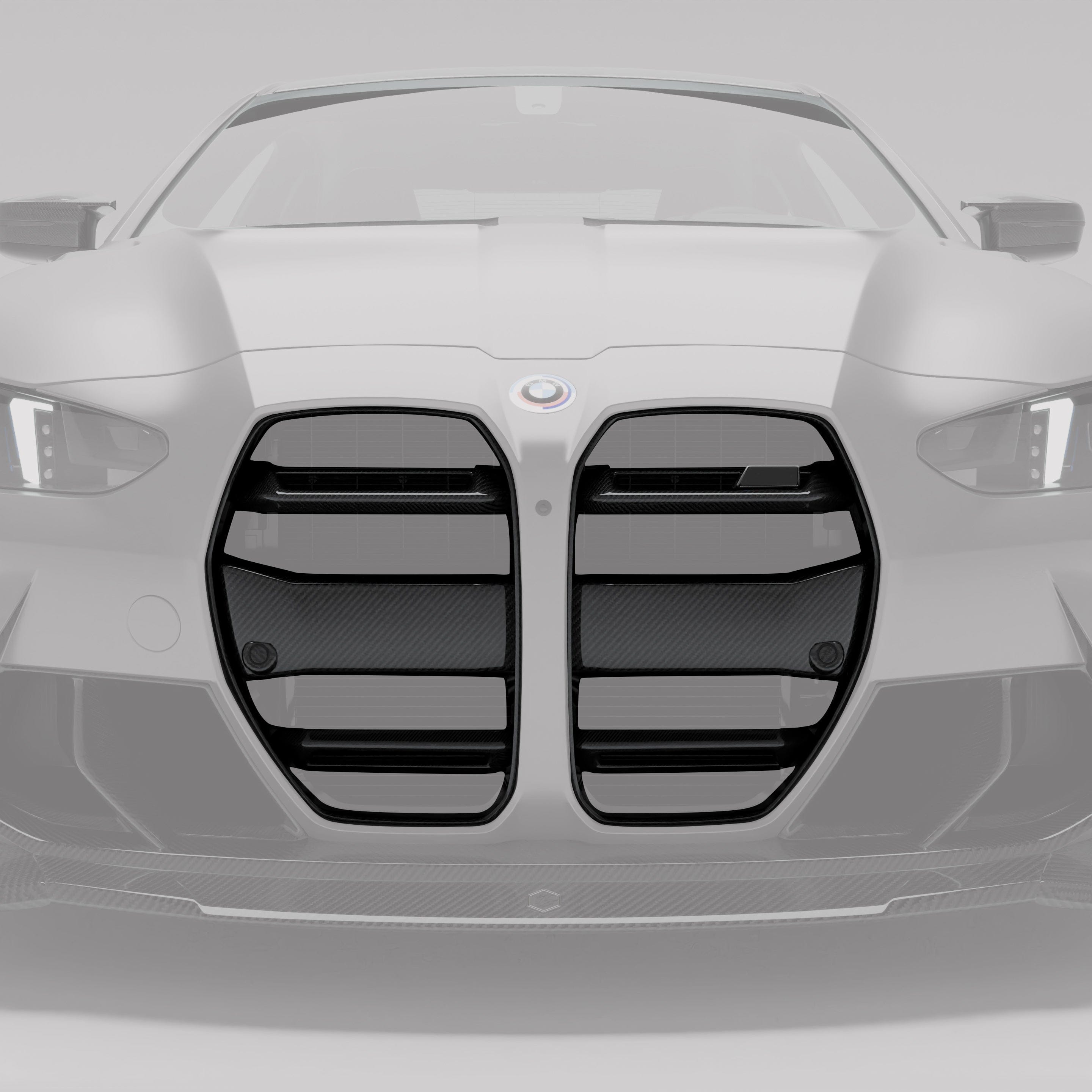 Revozport Grille BMW M4 G82 Carbon Fiber Front Grill ( without ACC）