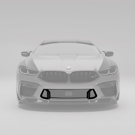 Revozport Grille BMW M8 F91 F92 F93 Carbon Fiber Air Intake Trim