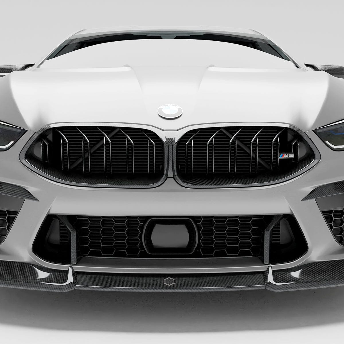 Revozport Grille BMW M8 F91 F92 F93 Carbon Fiber Front Grille