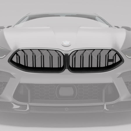Revozport Grille BMW M8 F91 F92 F93 Carbon Fiber Front Grille