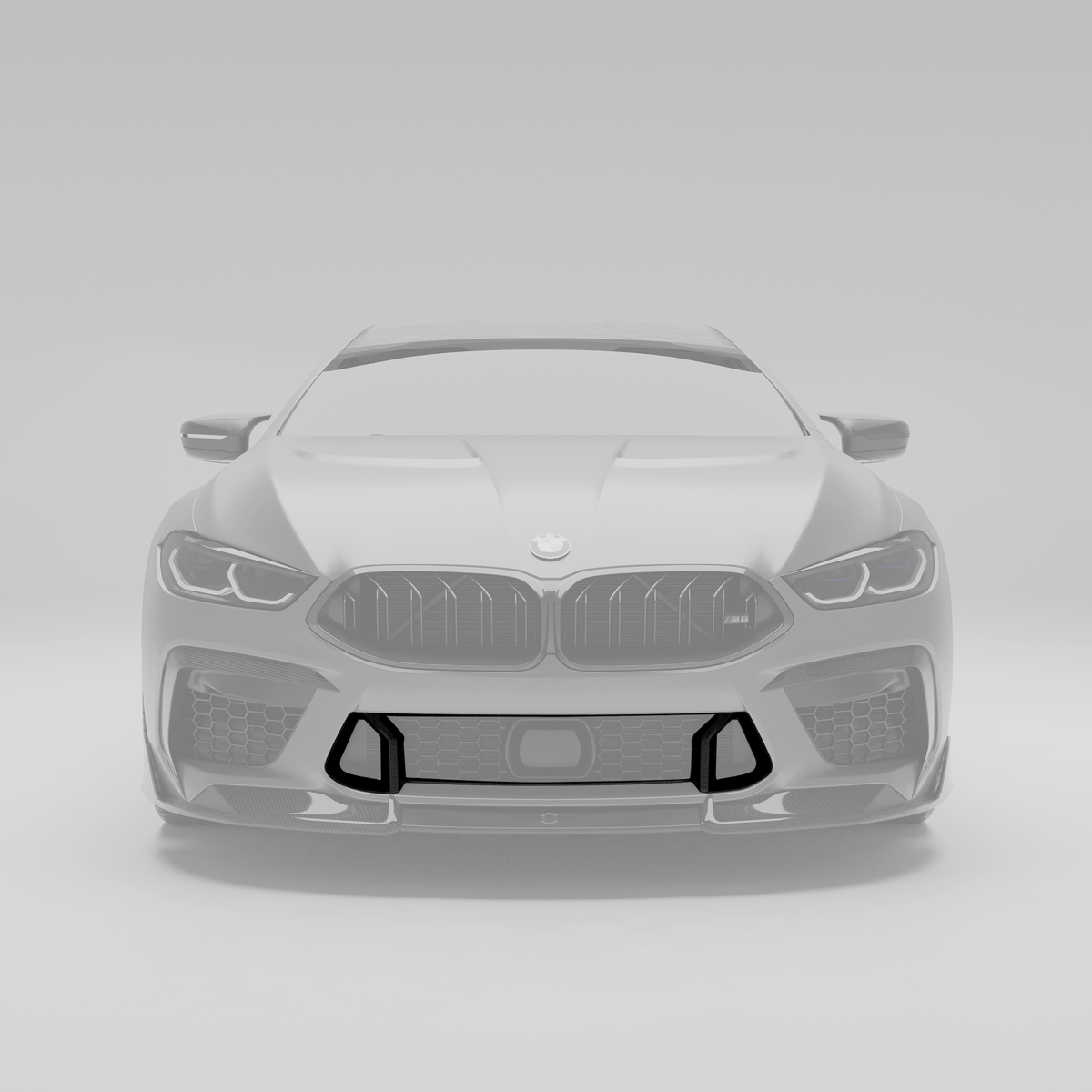 Revozport Grille BMW M8 F93 Carbon Fiber Air Intake Trim