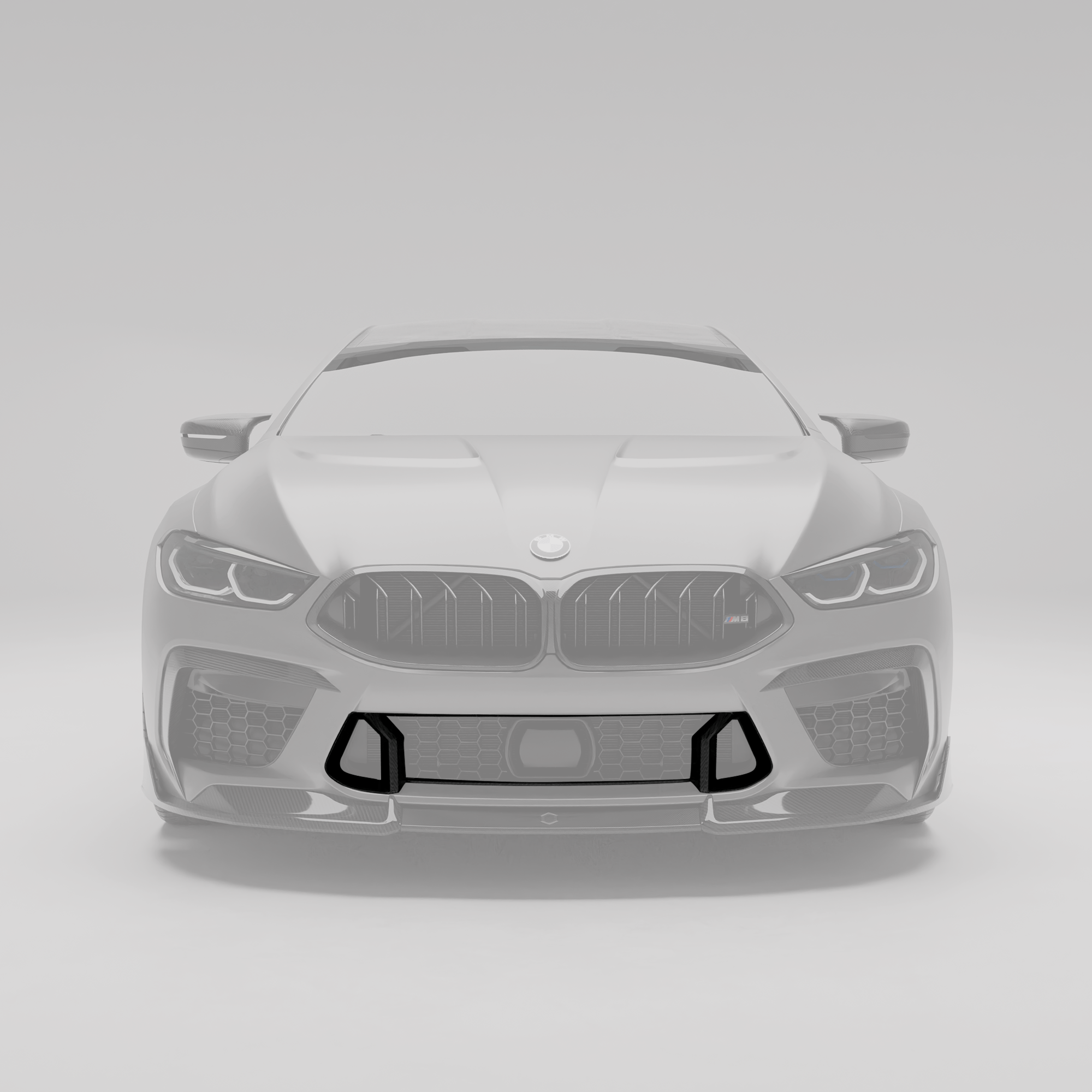 Revozport Grille BMW M8 F93 Carbon Fiber Air Intake Trim