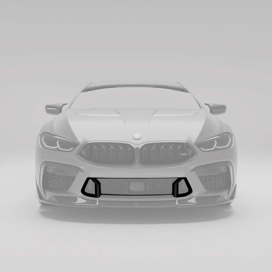 Revozport Grille BMW M8 F93 Carbon Fiber Air Intake Trim