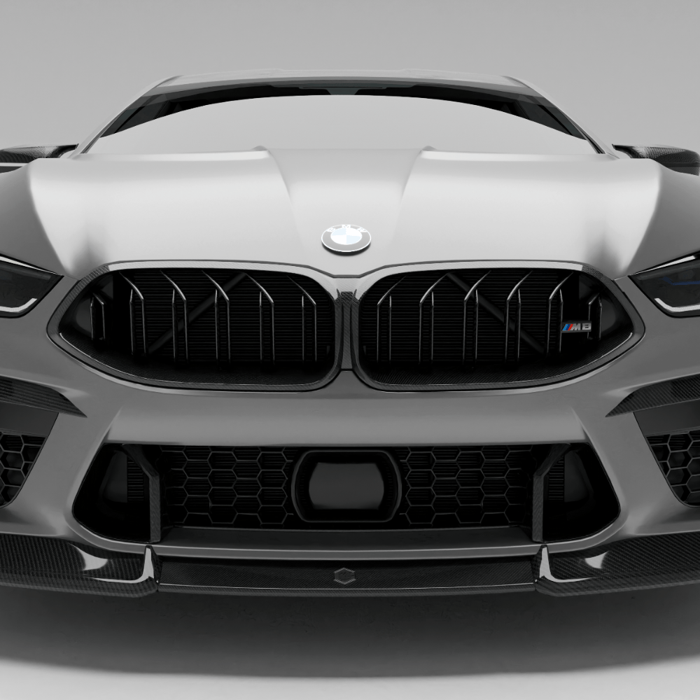 Revozport Grille BMW M8 F93 Carbon Fiber Front Grill