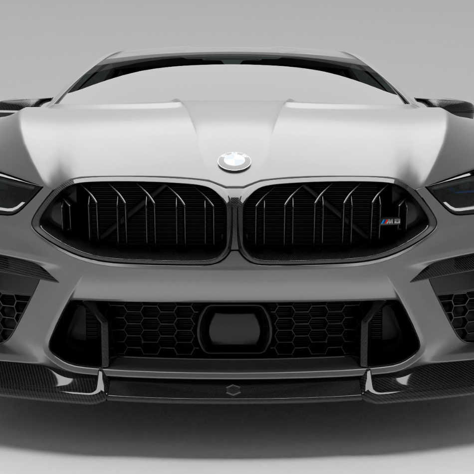 Revozport Grille BMW M8 F93 Carbon Fiber Front Grill