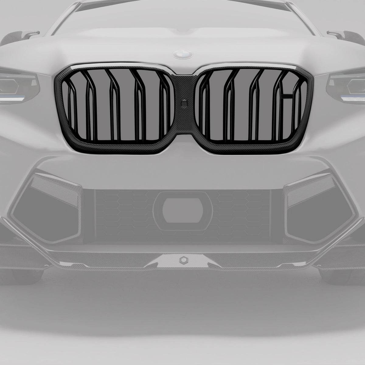 Revozport Grille BMW X4M F98 LCI Carbon Fiber Grille