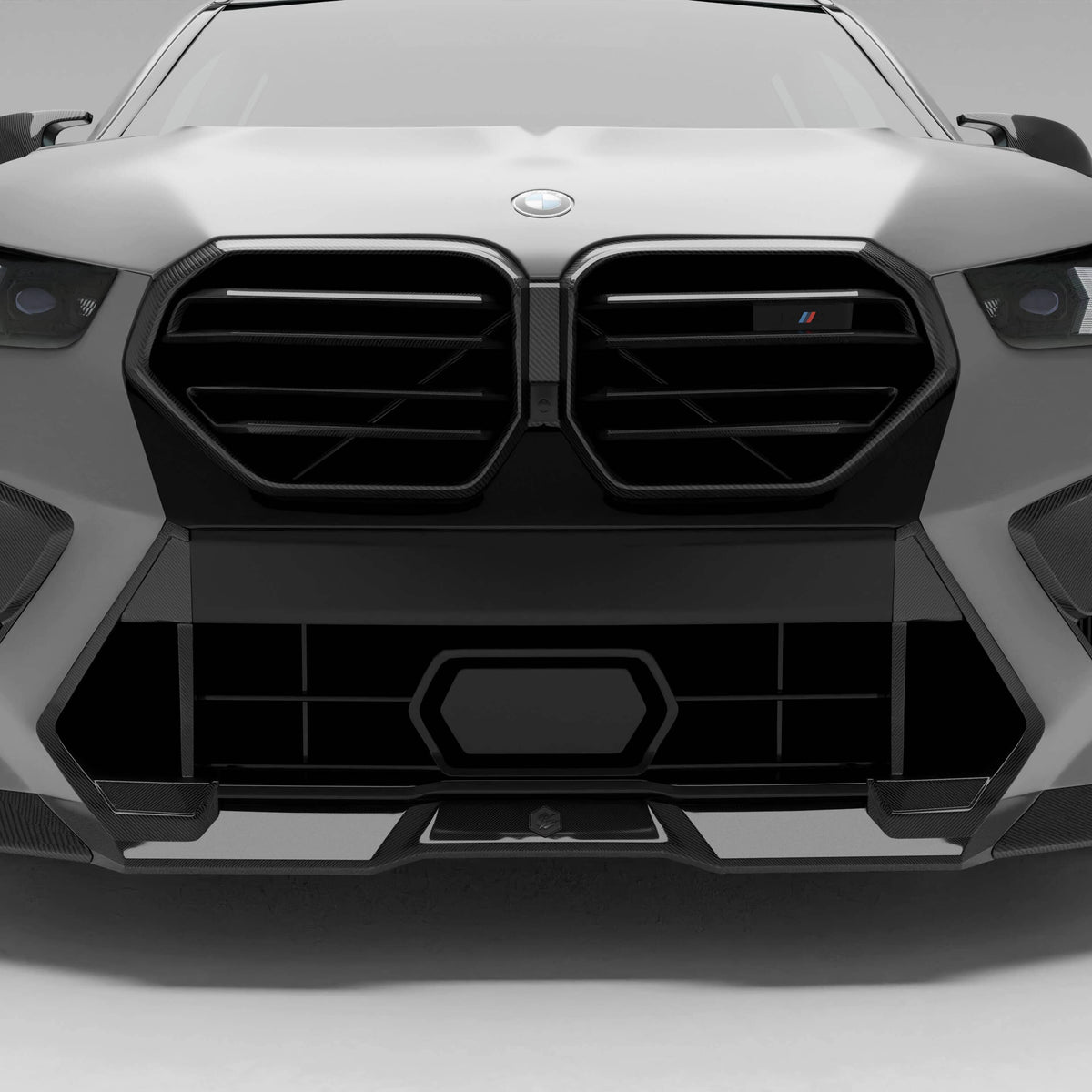 Revozport Grille BMW X5M F95 LCI Carbon Fiber Front Grill