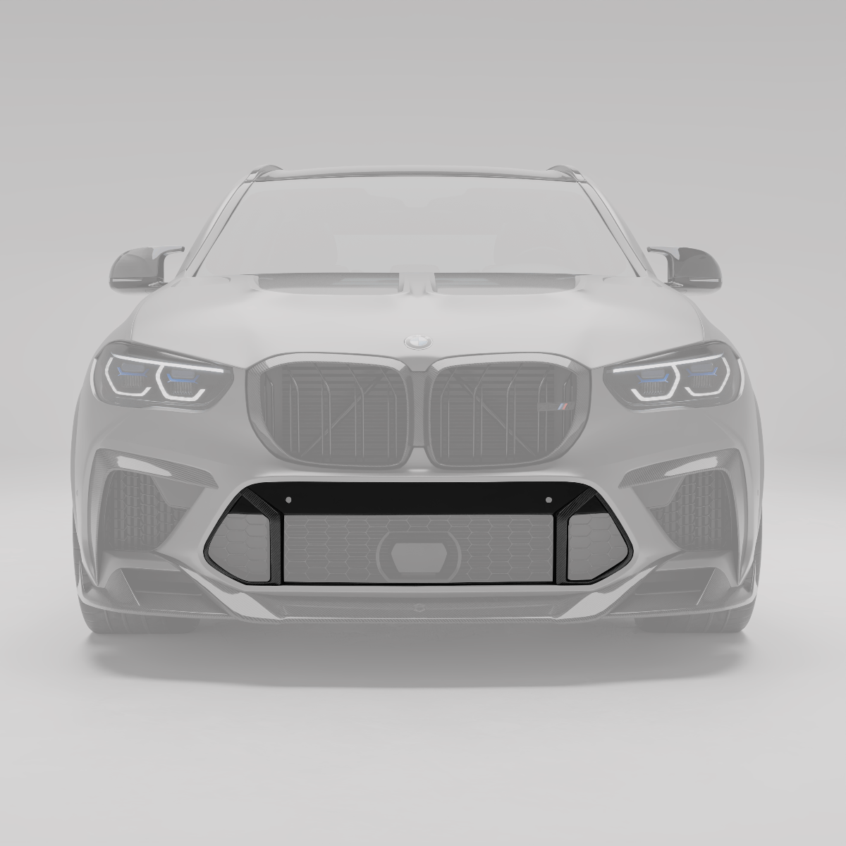 Revozport Grille BMW X5M F95 PRE LCI Carbon Fiber Air Intake Trim