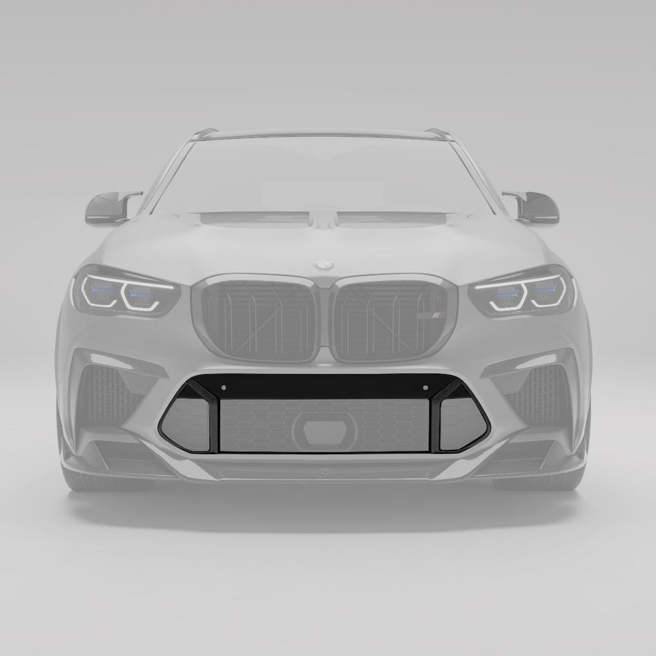 Revozport Grille BMW X5M F95 PRE LCI Carbon Fiber Air Intake Trim